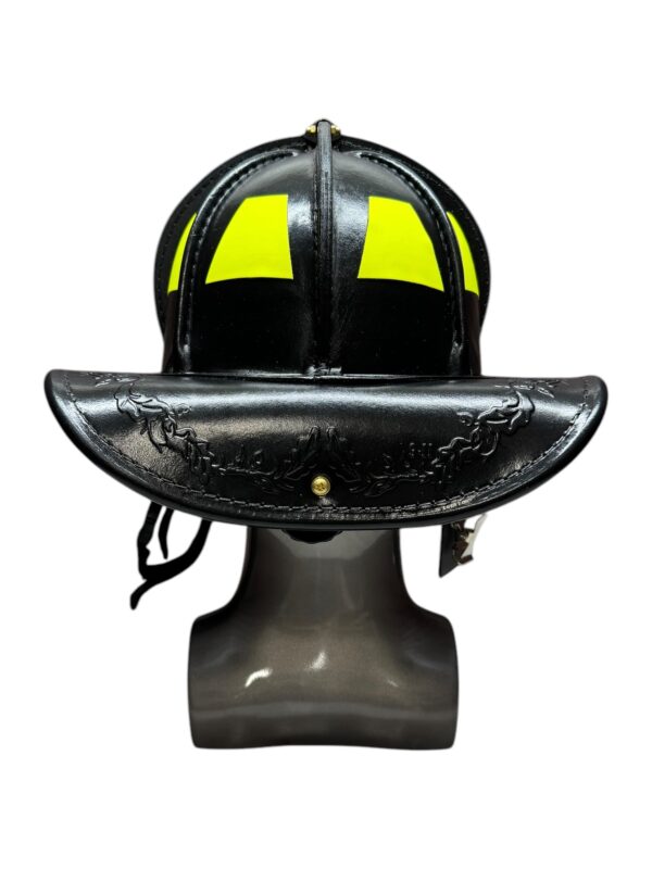 Phenix Bronx Bend,Tl2 Leather Helmet,Bunker Gear,FireFighter Equipment,Traditional Style Helmet