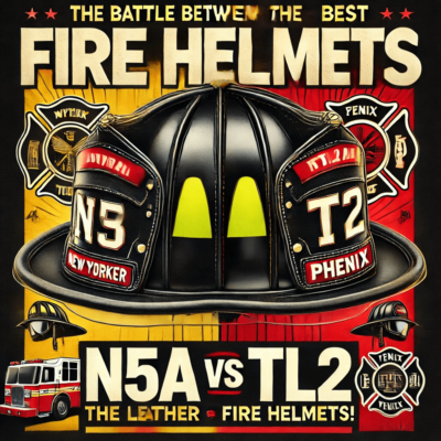 leather fire helmets