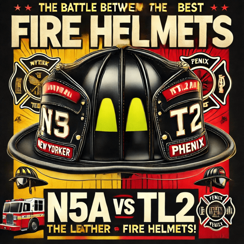 leather fire helmets